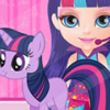 Игра Малышка Барби: Уход за Пони