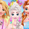 Игра Принцессы: Вечеринка в Стиле Единорога - Онлайн