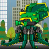 Игра Роботы Динозавры: Древний Осьминог - Онлайн