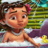 Игра Ванна для Малышки Моаны - Онлайн
