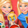 Игра Барби Едет Домой на Новый Год - Онлайн