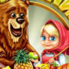 Игра Маша и Медведь Собираются на Пикник