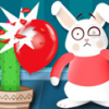 Игра на Двоих: Кролик и Воздушные Шарики - Онлайн