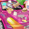 Игра Уборка в Розовой Машине - Онлайн